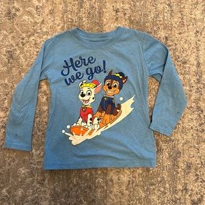 Toddler Boys Paw Patrol Sledding Shirt